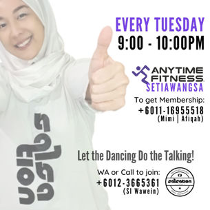 Picture of SALSATION® class with Zainurazrein ZainalAbidin, Tuesday, 21:00