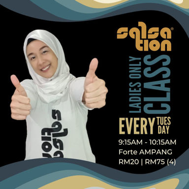 Picture of SALSATION® class with Zainurazrein ZainalAbidin, Tuesday, 09:15