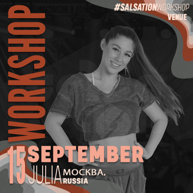 Picture of SALSATION Workshop with Julia, Venue, Москва - Russia, 15 September 2024