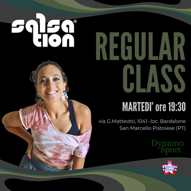 Picture of SALSATION® class with CHIARA PAPINI Instructor, Tuesday, 19:30
