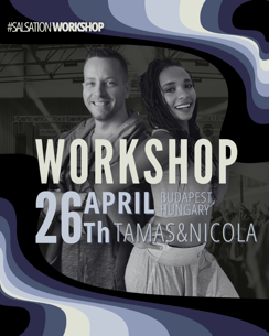 Picture of SALSATION Workshop with Tamas & Nicola, Venue, Budapest - Hungary,  26 April 2025