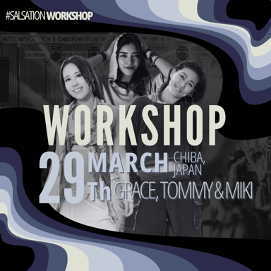 Picture of SALSATION Workshop with Grace, Tommy & Miki, Venue,  Chiba - Japan,  29 March 2025