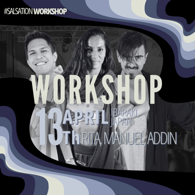 Picture of SALSATION Workshop with Rita, Manuel & Addin, Venue, Ibaraki - Japan, 13 April 2025