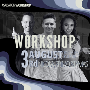 Picture of SALSATION Workshop with Nicola, Primo & Tamas, Venue, Racibórz - Poland, 03 August 2025